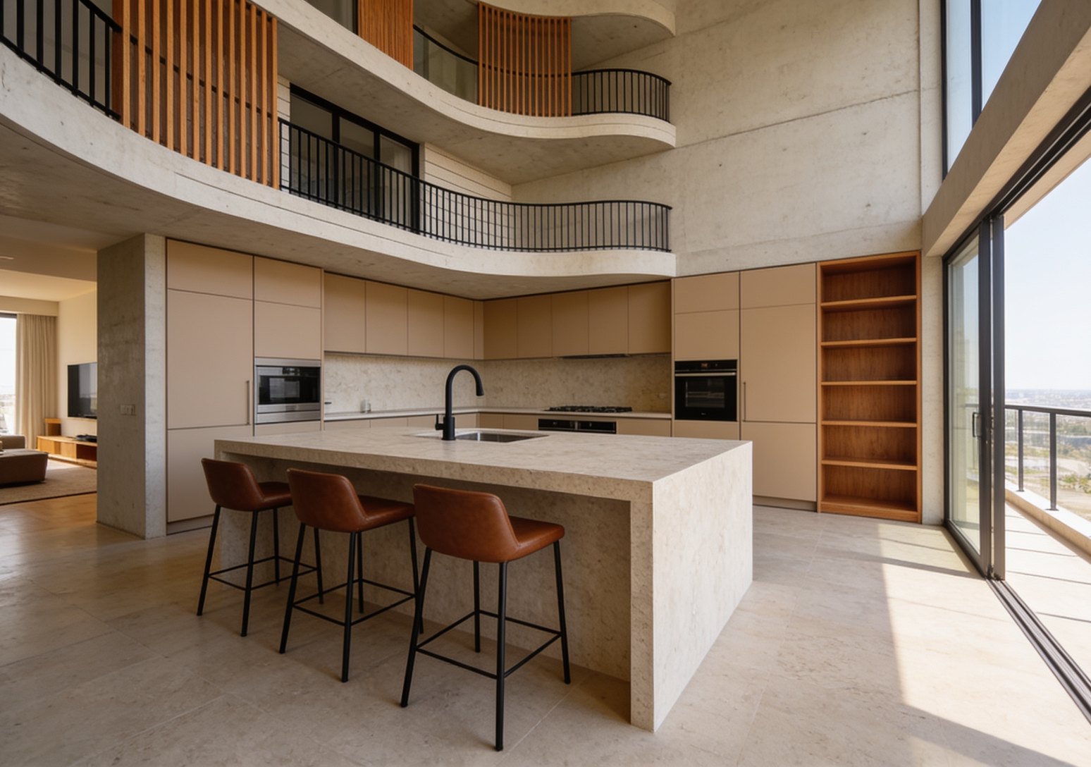 Loft contemporain