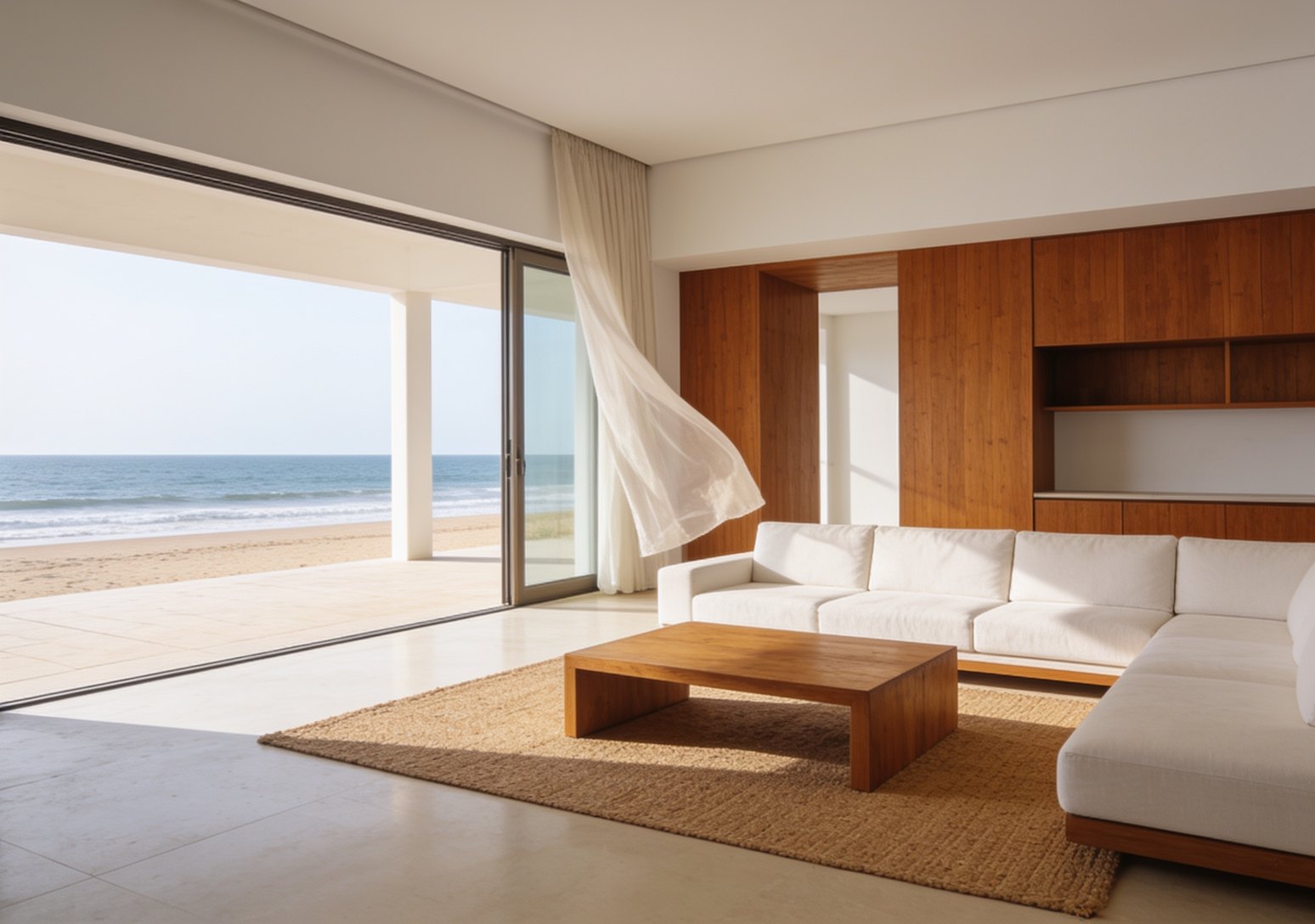 Maison de plage moderne