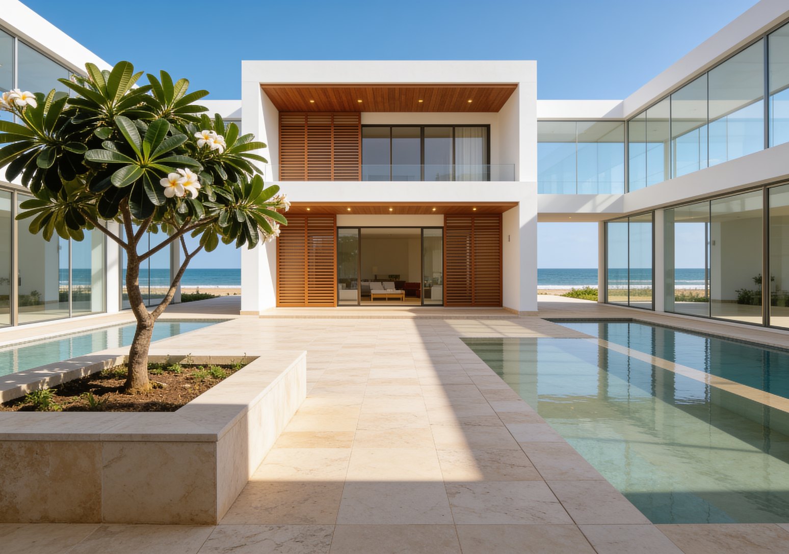 Villa en bord de mer